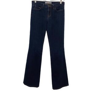 J Brand Dark Wash Mid Rise Boot Cut Jeans Size 26 Style# 8502U324